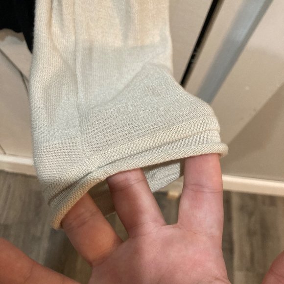 T Alexander Wang black white color block cardigan small - Picture 2 of 8